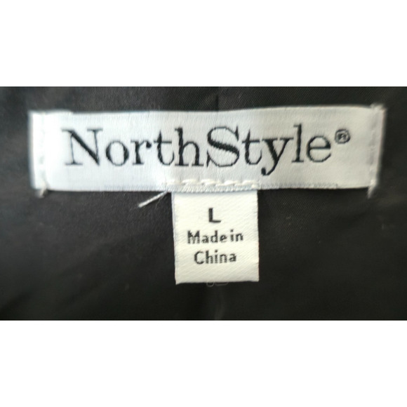 North Style Woman’s Buffalo Print Vest Sz L - Picture 3 of 3